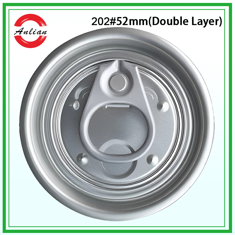 202#Full Open Lid (Double Layer) 